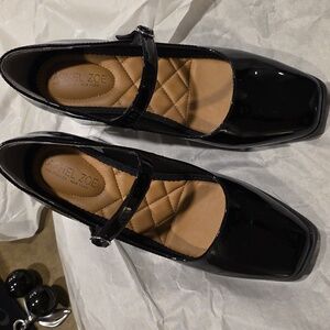 Rachel Zoe Black Patent Leather Heels 7.5 M